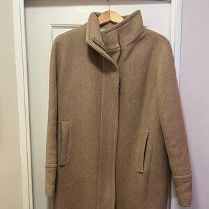 J. Crew City Coat - Tan Size 10